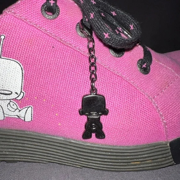 Pink Doc Martin Sneakers - Picture 3 of 11